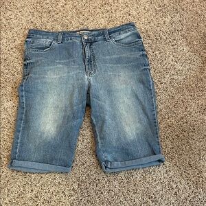 Vintage America Blue Jean Shorts